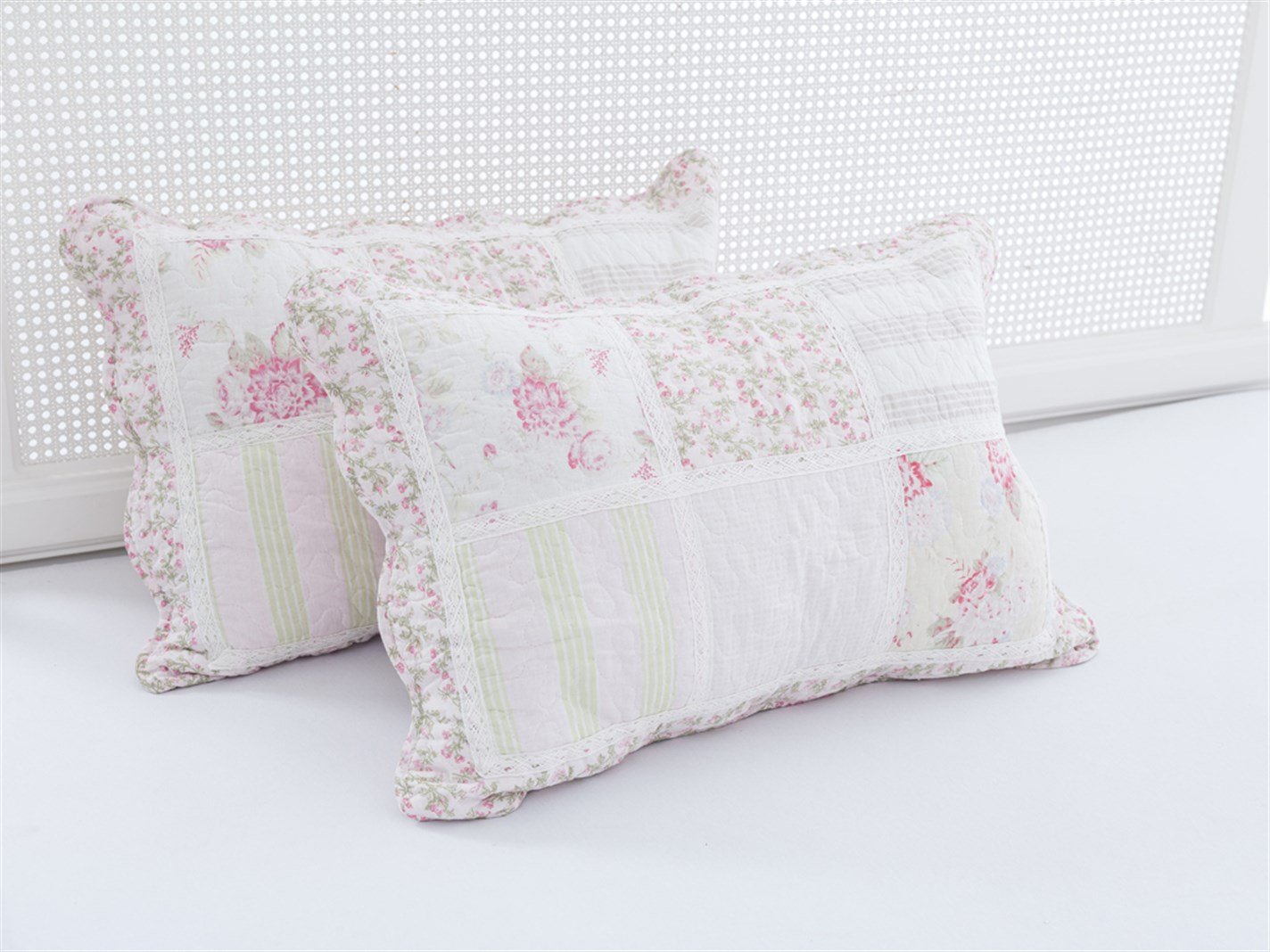 clasic Patchwork Pentru o persoana 160x240 cm Roz