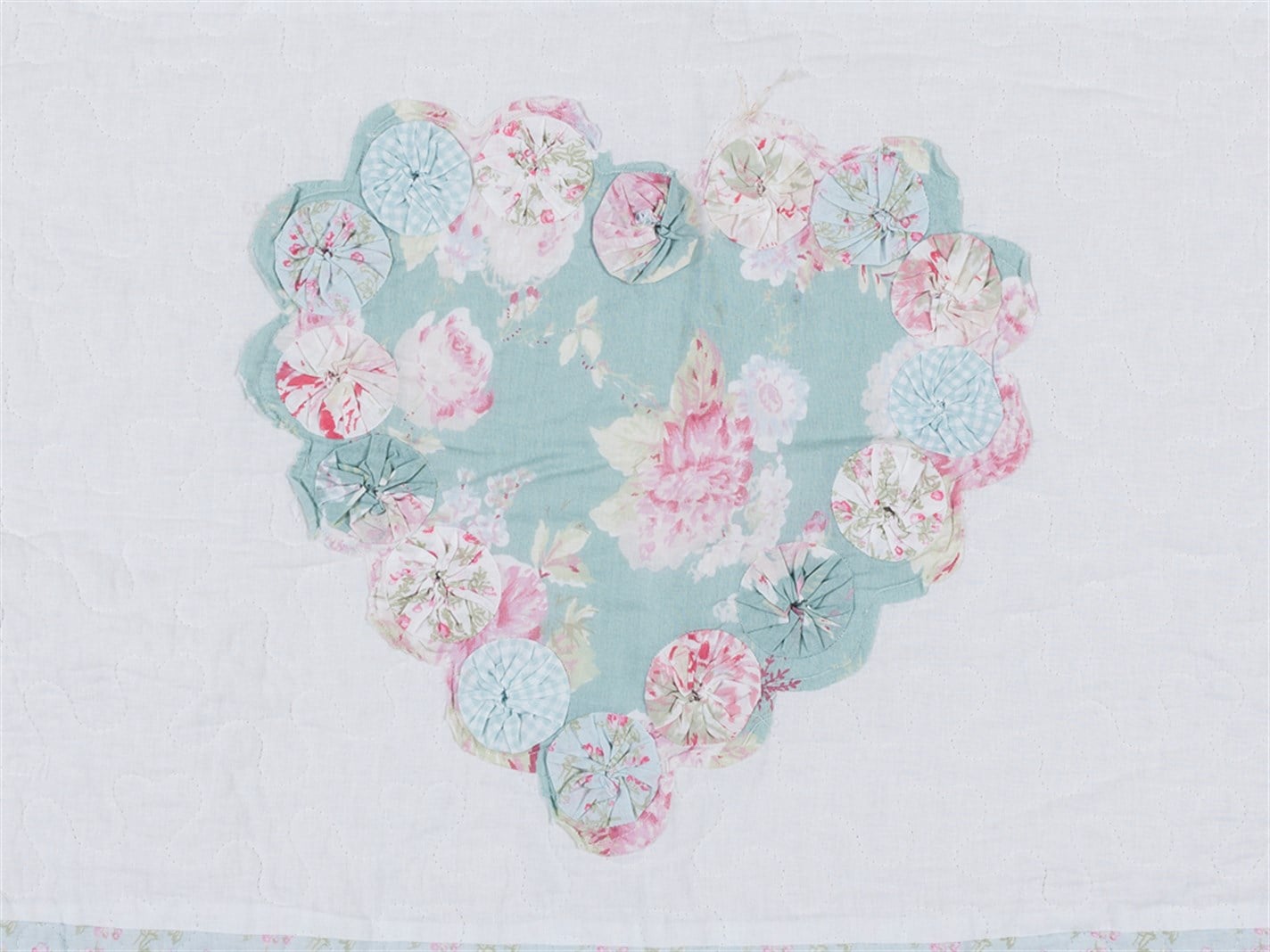 clasic Patchwork Singur 50x70 cm Albastru