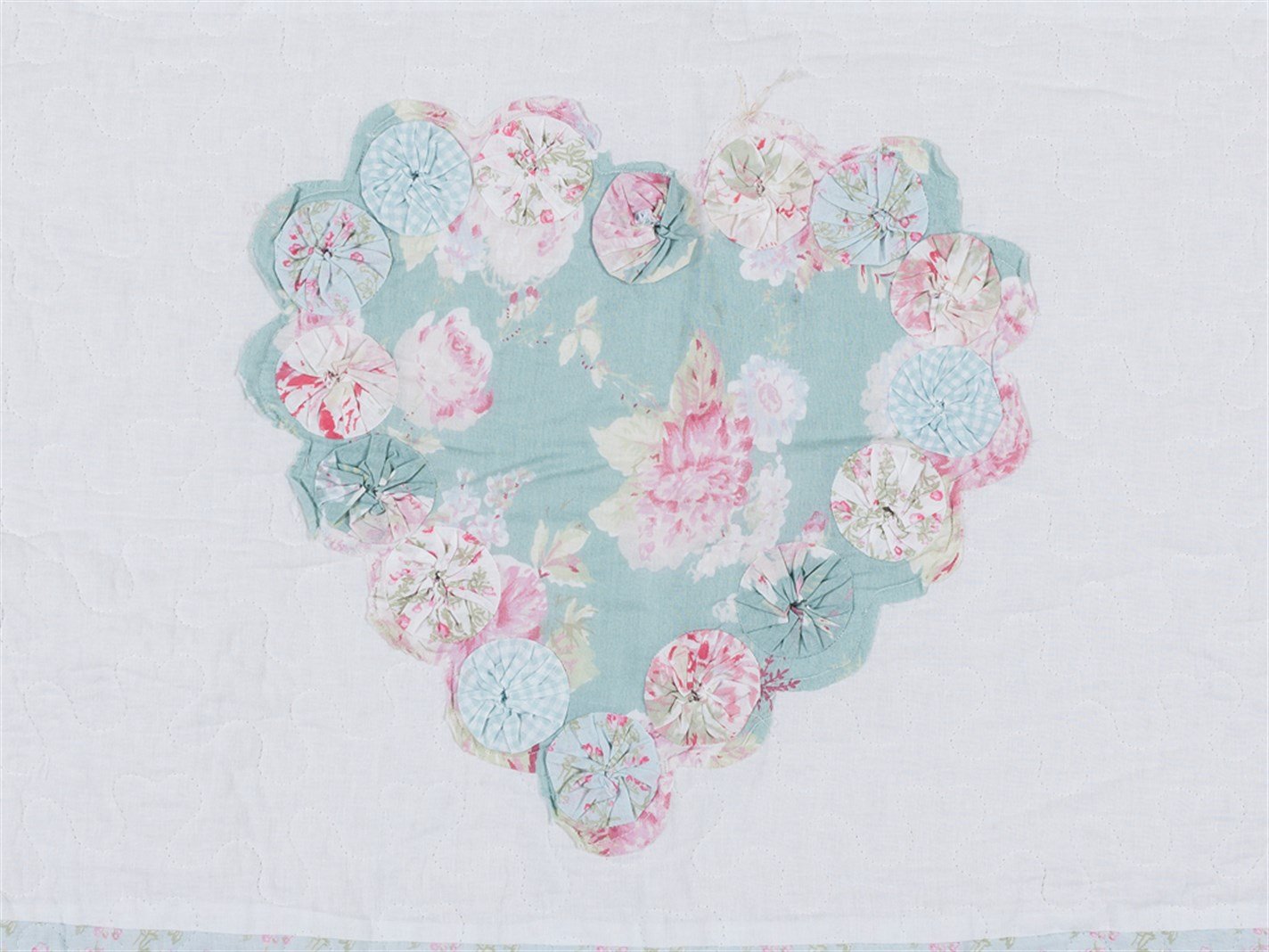 clasic Patchwork Singur 50x70 cm Albastru