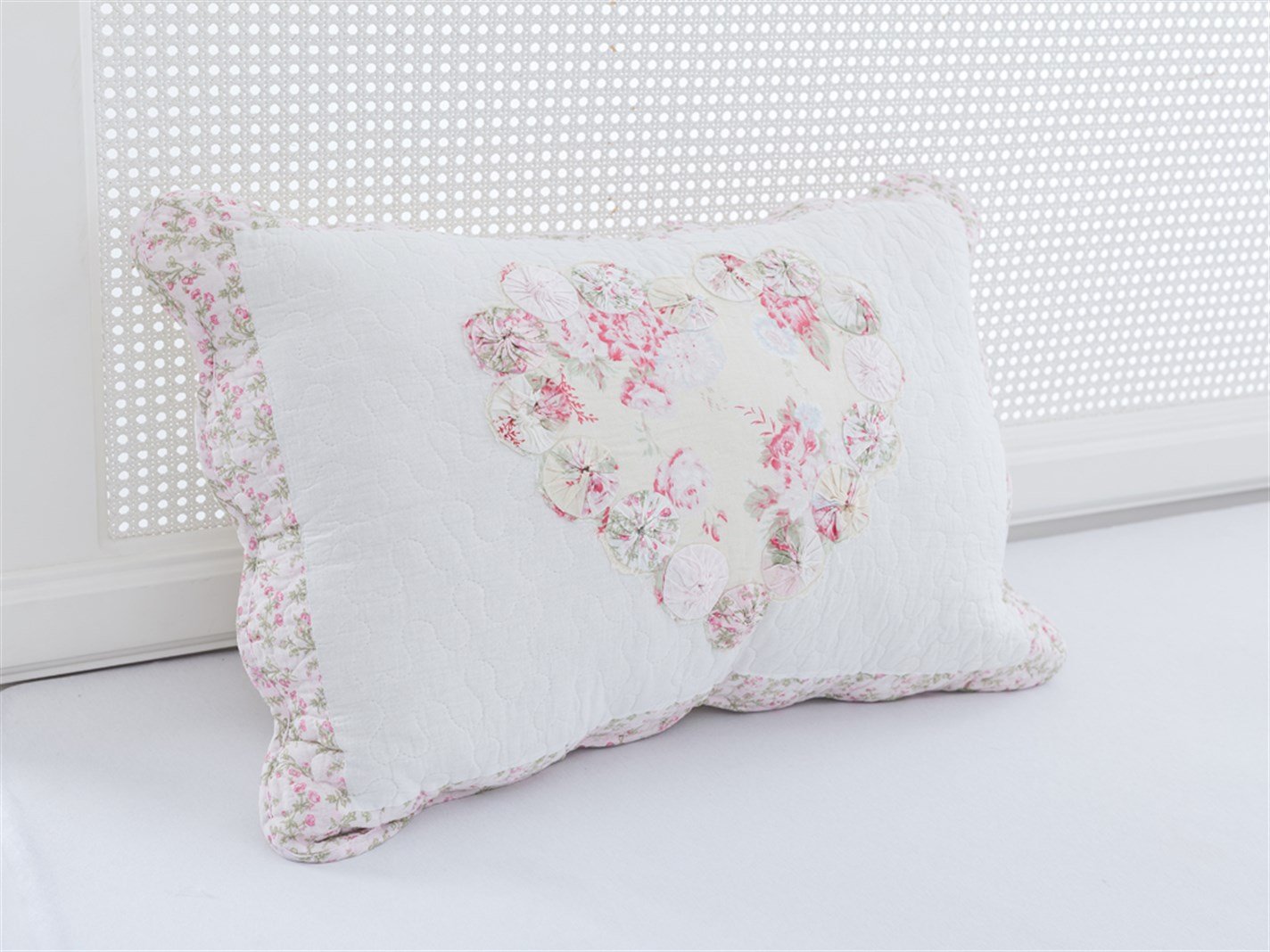 clasic Patchwork Singur 50x70 cm Roz