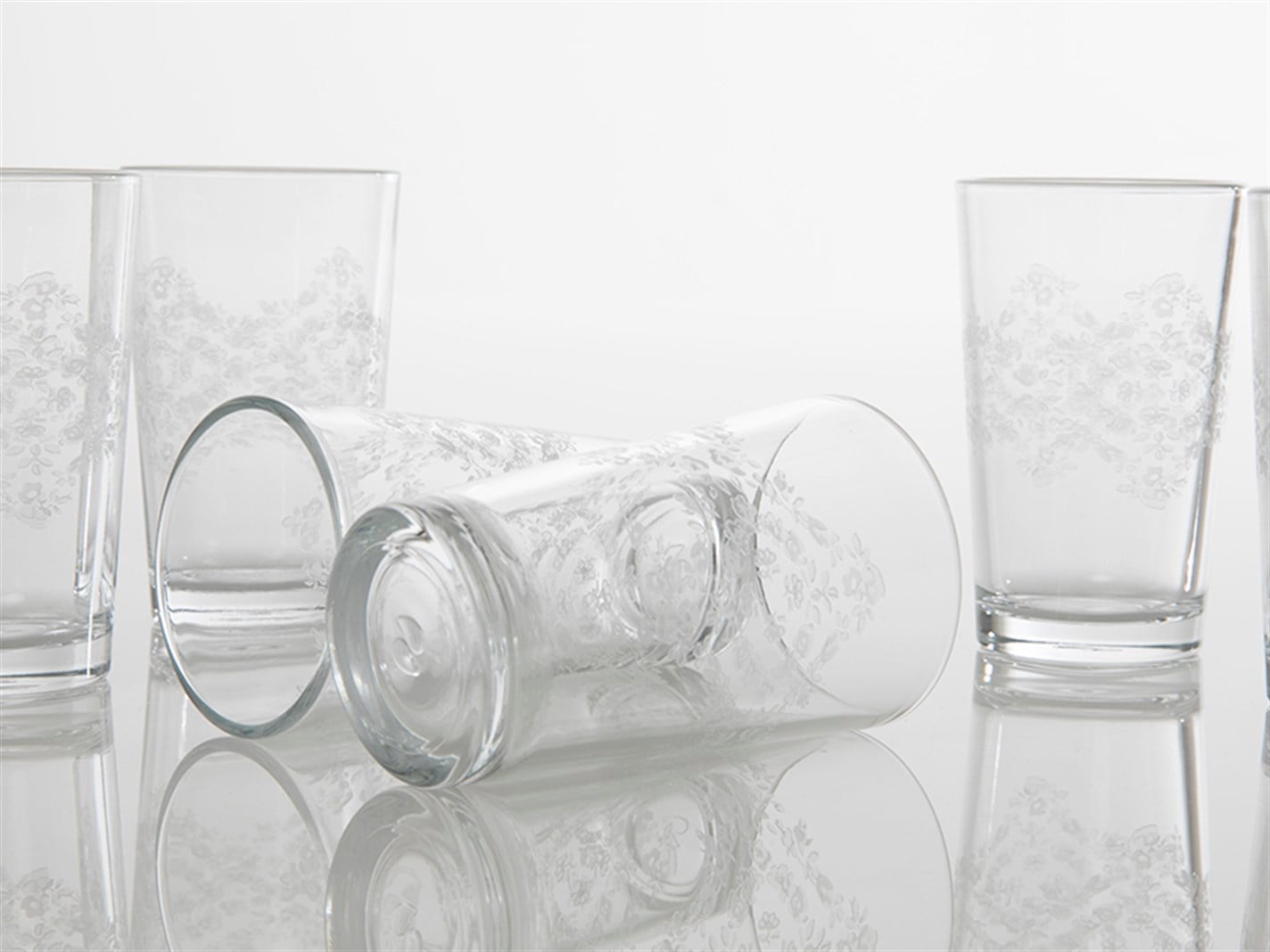 Clayton  6 set servit cu cafea 100 ml Alb