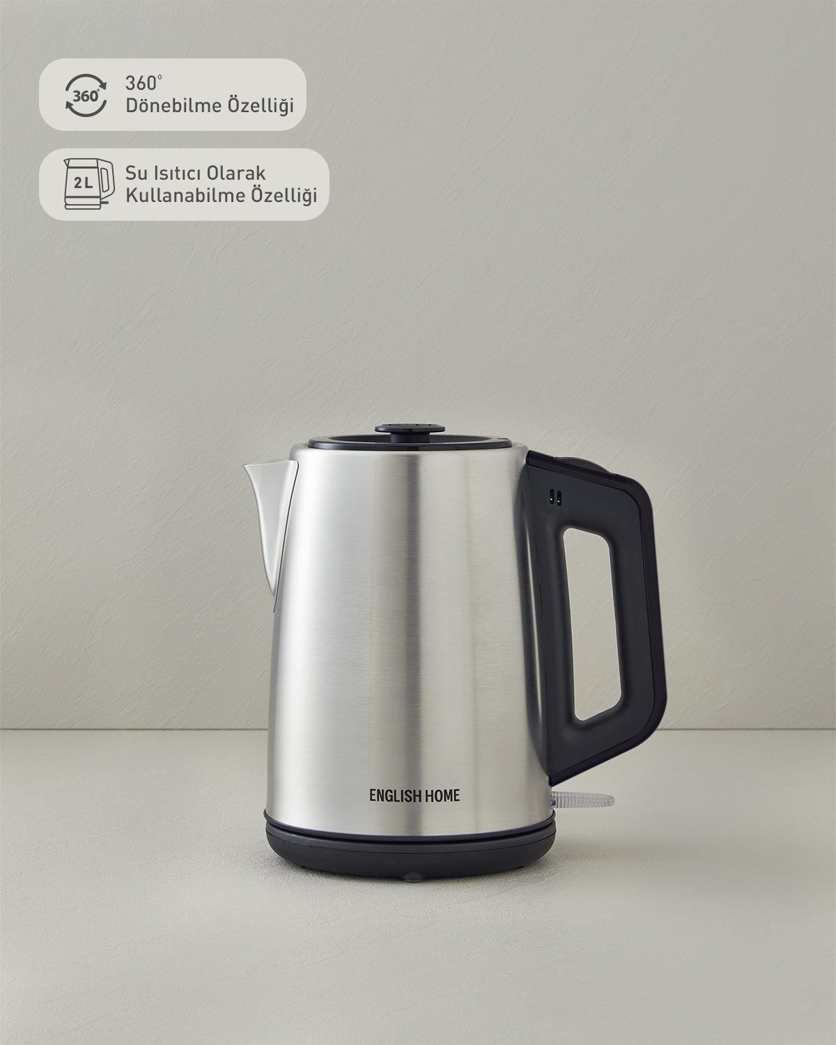 CMK 6010 Inox Aparat De Ceai 2 l Negru