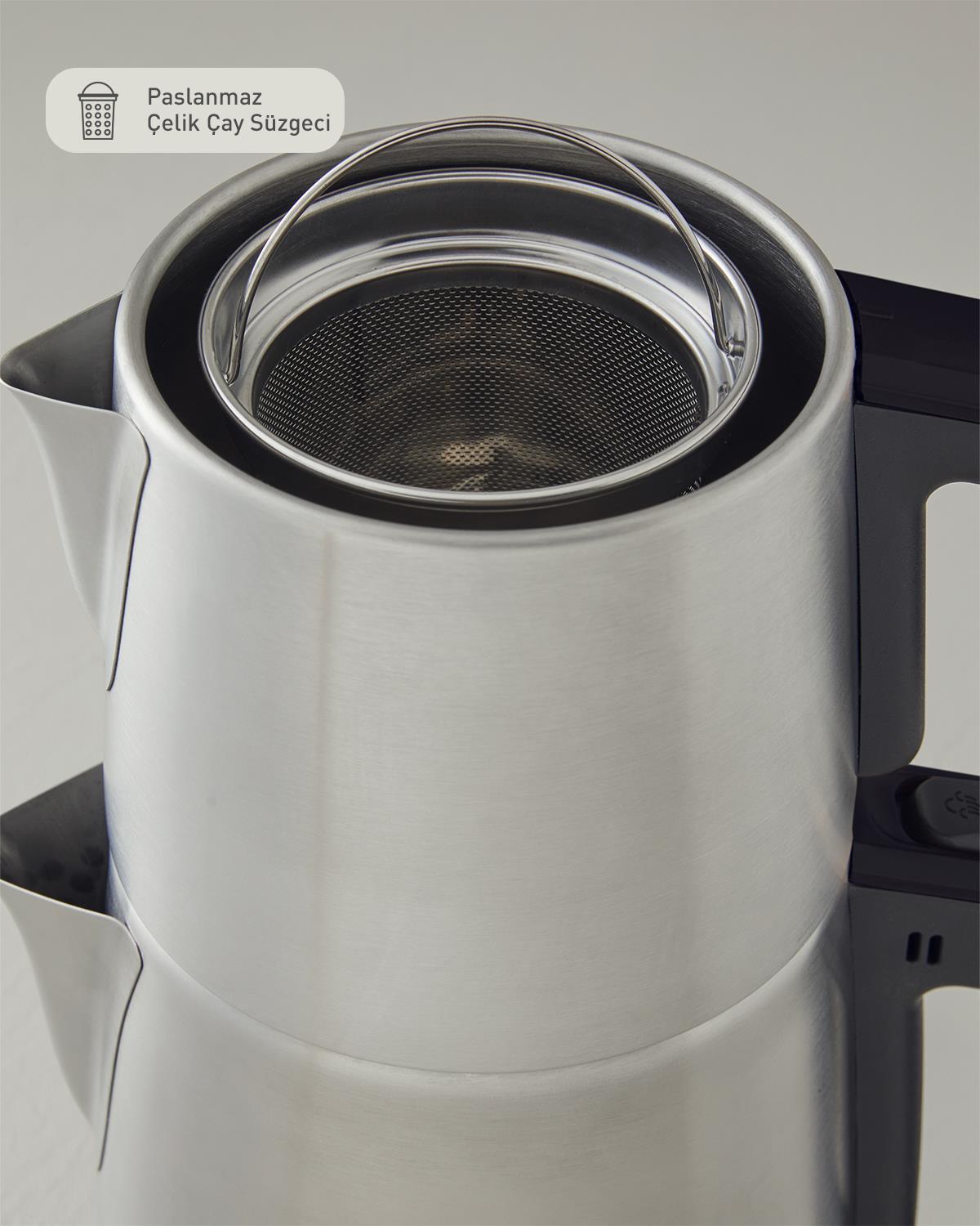 CMK 6010 Inox Aparat De Ceai 2 l Negru
