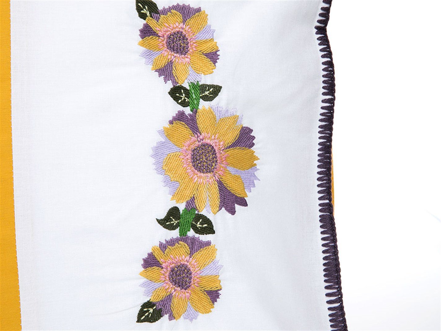 Combina vivace 57 Tel / 144 Numărul de fir 2 set 50x70 cm Galben