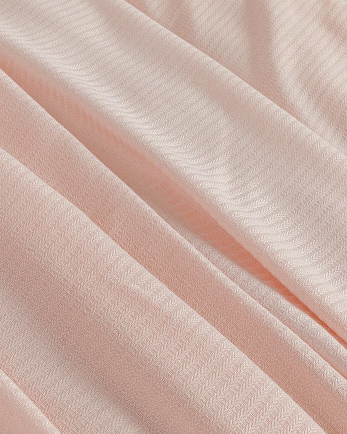 Cool Stripe Soft Touch Single Set Pătură De Vară 150x220 cm Roz