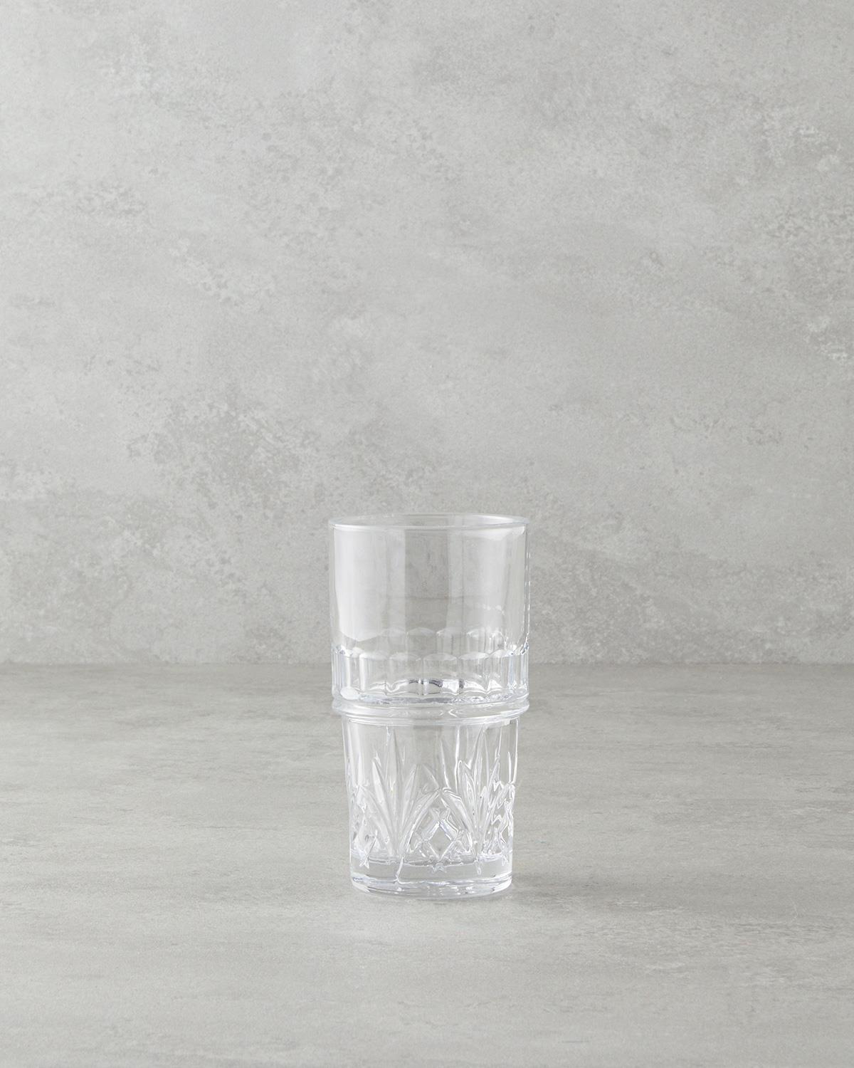 Cosmic Sticlă Cu 4 Piese Pahar 310 ml Transparent