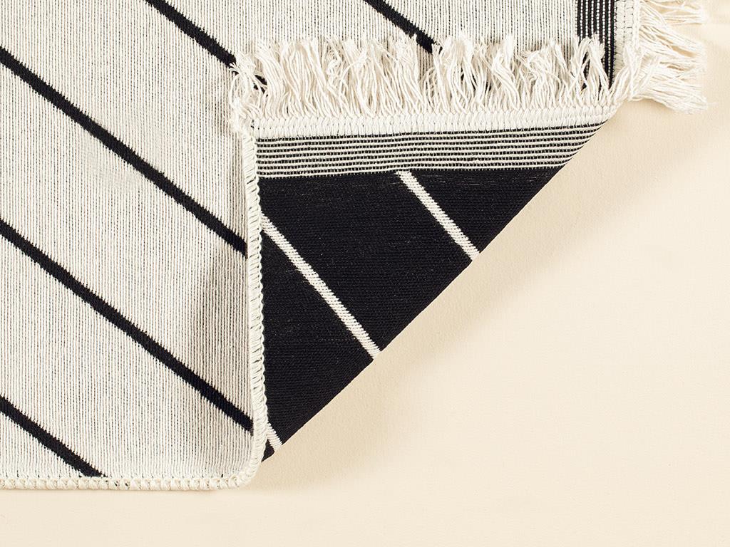 Weaved Weave Rug 80x150 cm Black
