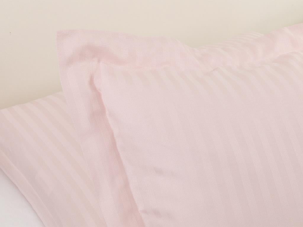 cristal  Twill mătăsos  2 cu urechi  FAȚĂ DE PERNĂ 50x70 cm Pink