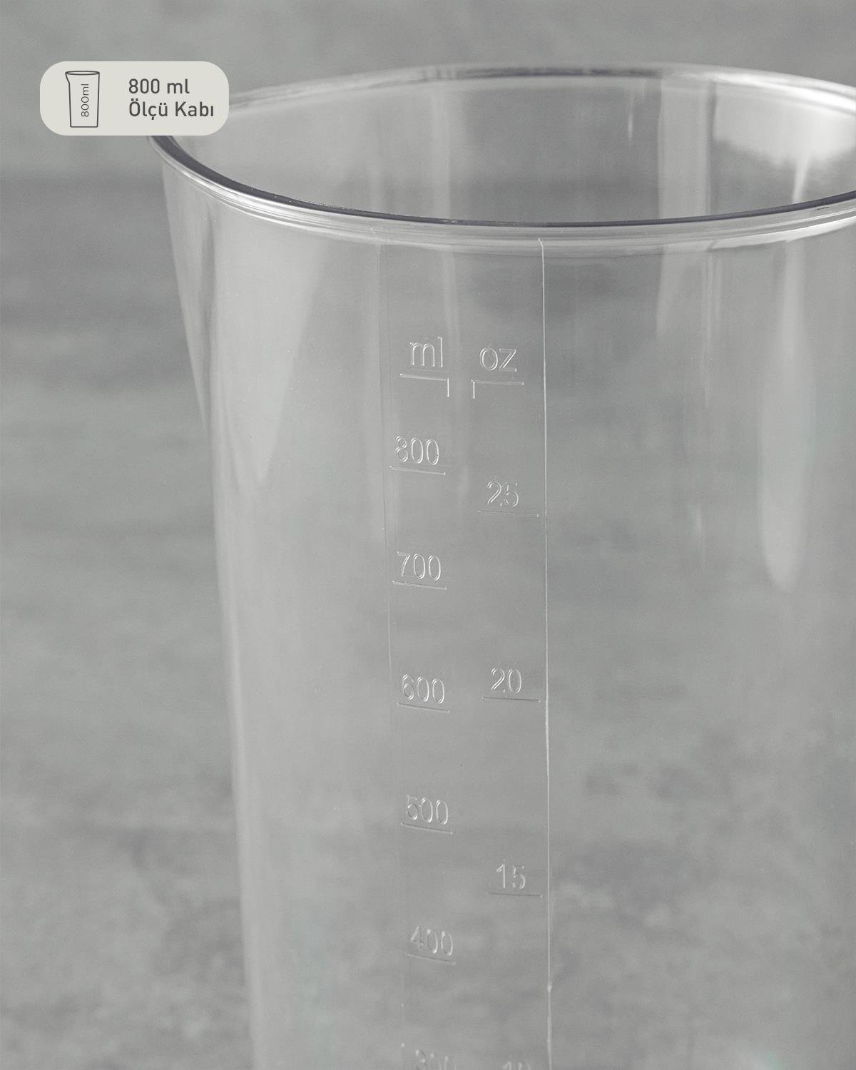 Cu Patru Cuțite Blender Manual 1500W Alb-Cupru