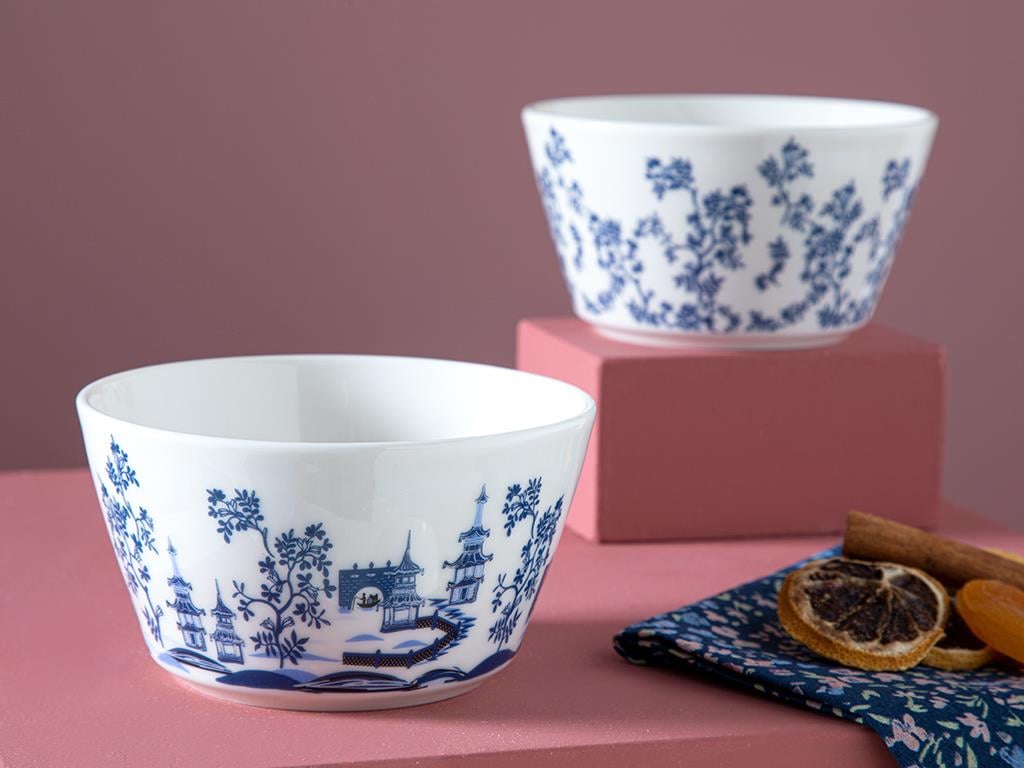 Dainty Views # Set 2 11 cm Albastru inchis