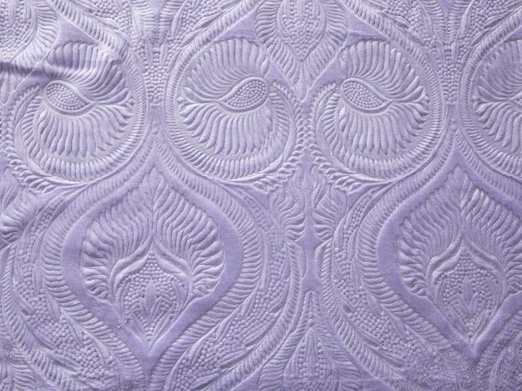 damasc  Ultrasoft Double Person  PĂTURĂ 200x220 cm Lilac.
