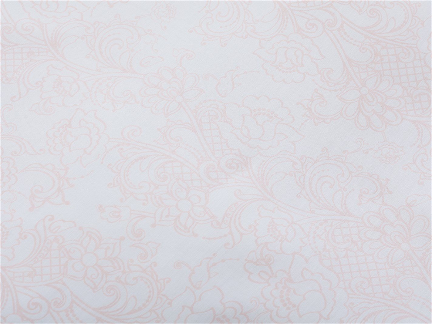 dantelă Tipărit Persoană dublă 200x220 cm Roz