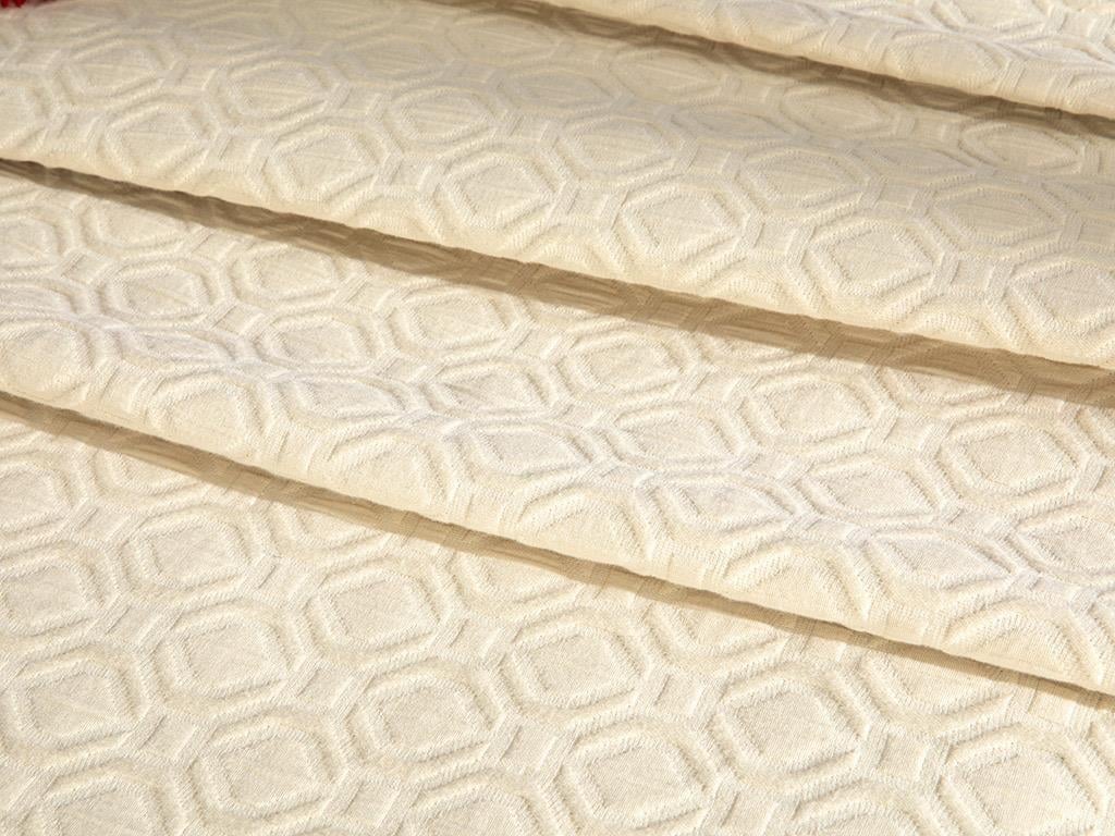 Delilah Kabartma Jakar Persoană dublă  SET CUVERTURĂ DE PAT 240X260 cm Albastru deschis