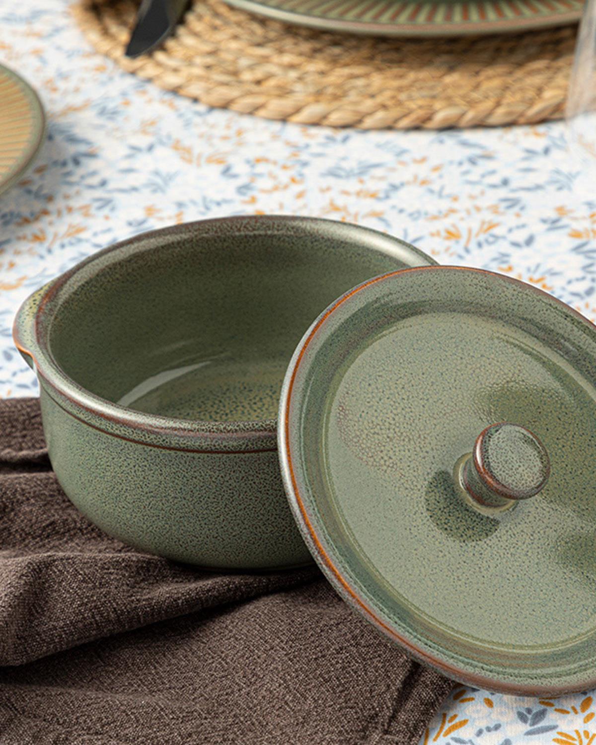 Dentro Silicone Mini Cookware 14 cm Green