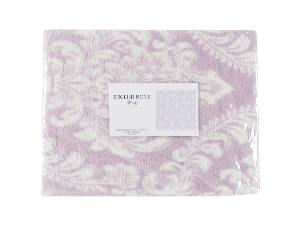 Derulați damask  Relief Double Person  PĂTURĂ 200x220 cm Lilac.