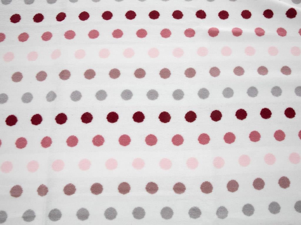 Dotă cu dungi Cottony Double Person  PĂTURĂ 200x220 cm Claret Red