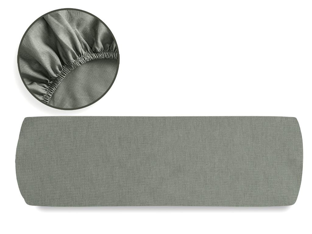 drept Bumbac Dimensiune İntermediară Cearșaf Cu Elastic 140*200 Cm Sage Urban.