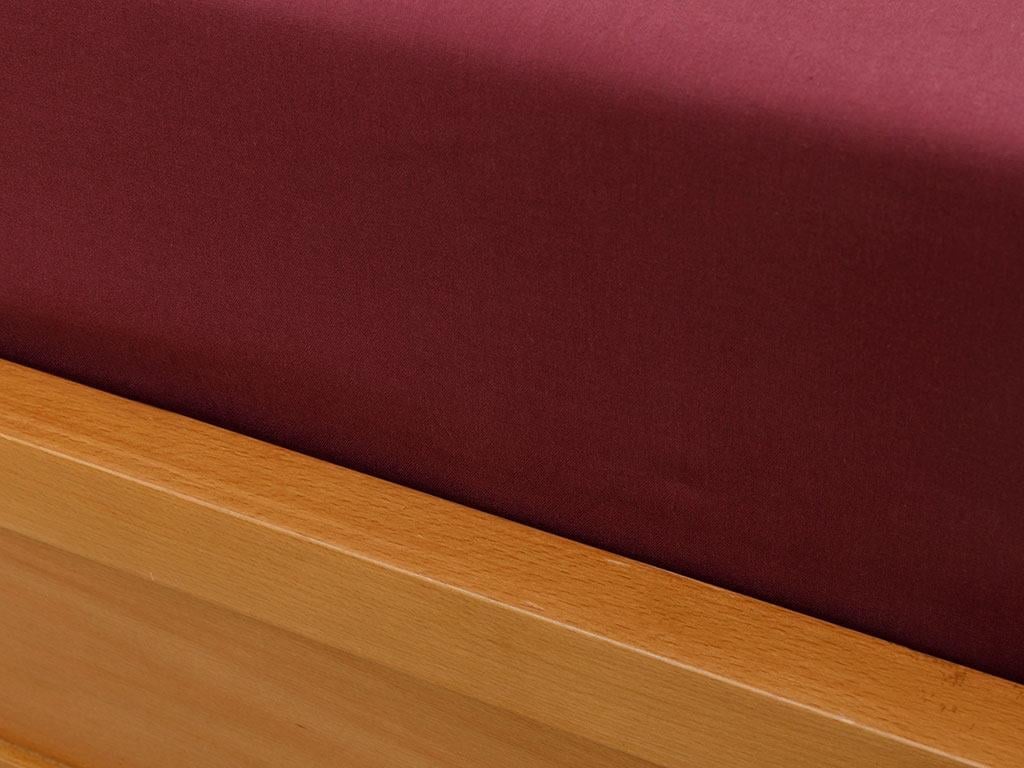 drept Cottony Double Person  CEARȘAF 240x260 cm Sour Cherry