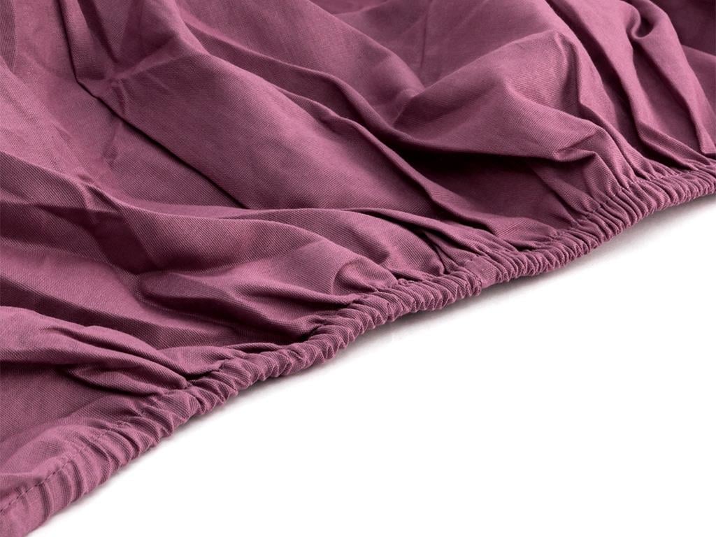 drept Cottony For One Person  CEARȘAF ELASTIC 100x200 cm Mov deschis