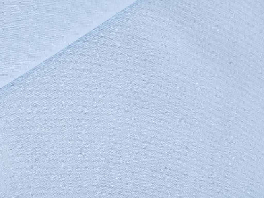drept Cottony For One Person  CEARȘAF ELASTIC 100x200 cm Albastru Deschis