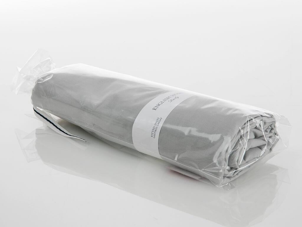 drept Cottony For One Person  CEARȘAF ELASTIC 100x200 cm Gri.