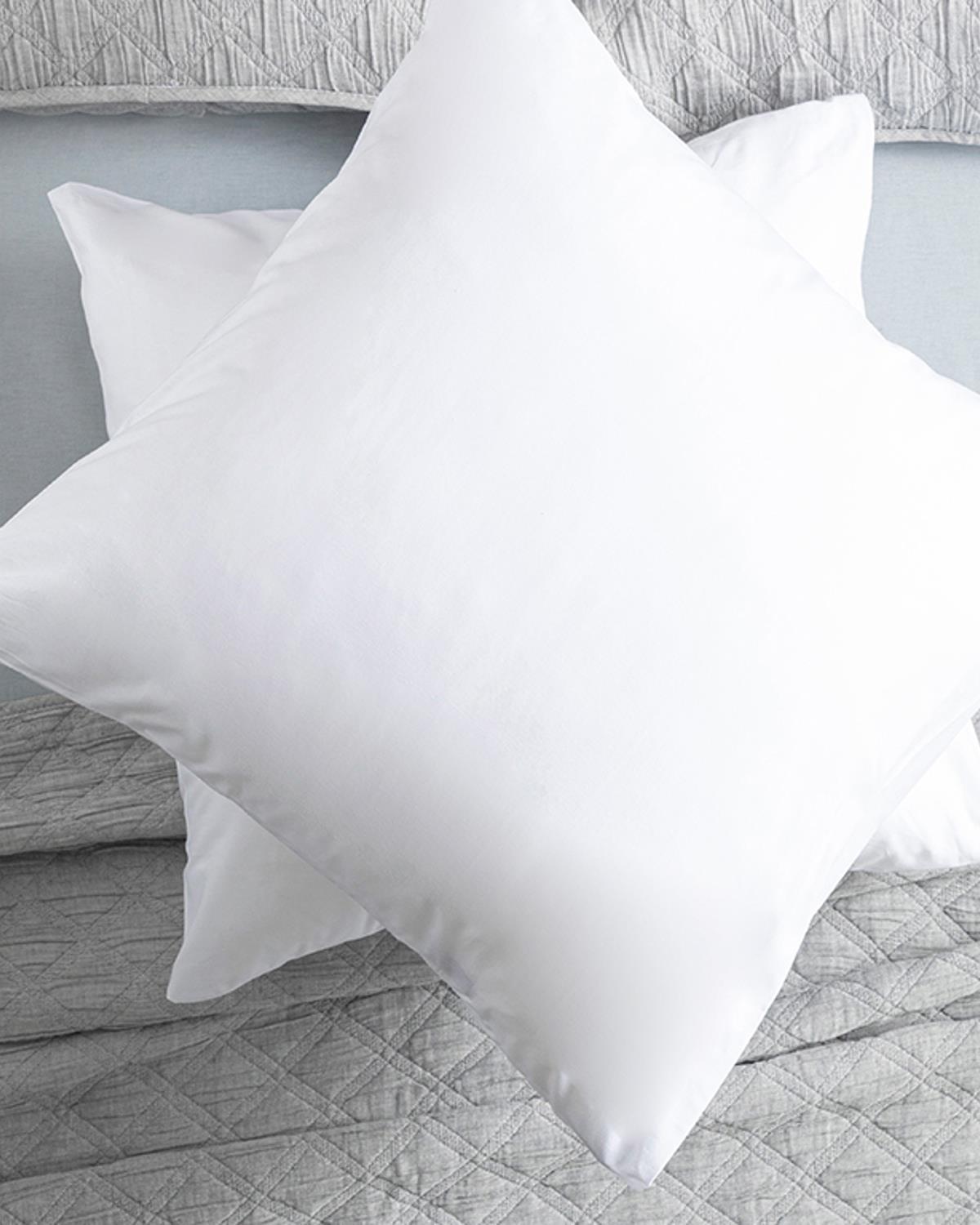 Plain Cottony 2 Set Pillowcase 65x65 cm White