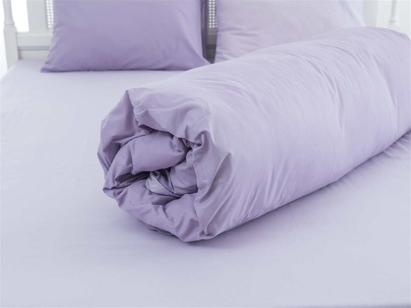 drept Cu două fețe Persoană dublă 200x220 cm Violet