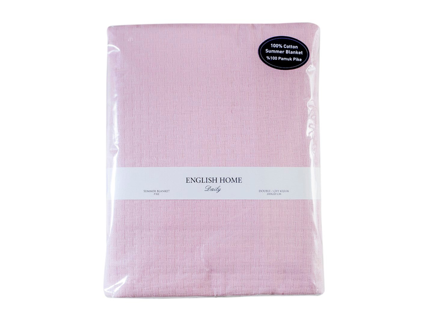 drept Simplu Pentru o persoana 150x220 cm Roz