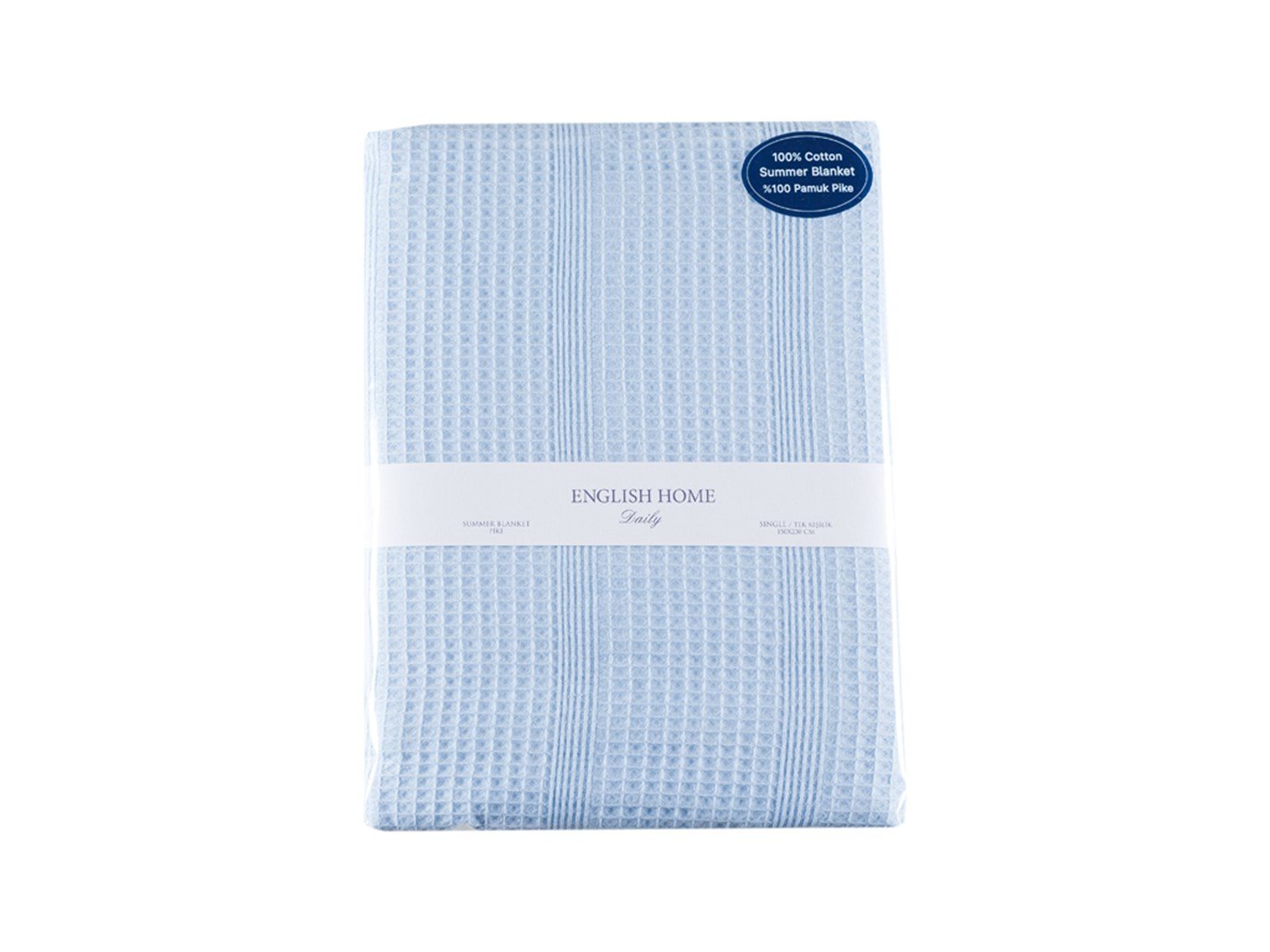 drept Simplu Pentru o persoana 150x230 cm Albastru