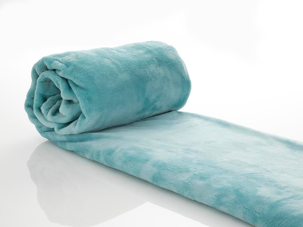 drept  Ultrasoft Double Person  PĂTURĂ 200x220 cm Seledon,