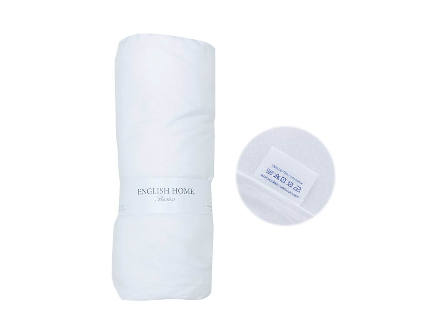 drept Vopsit simplu Pentru o persoana 100x200 cm Alb