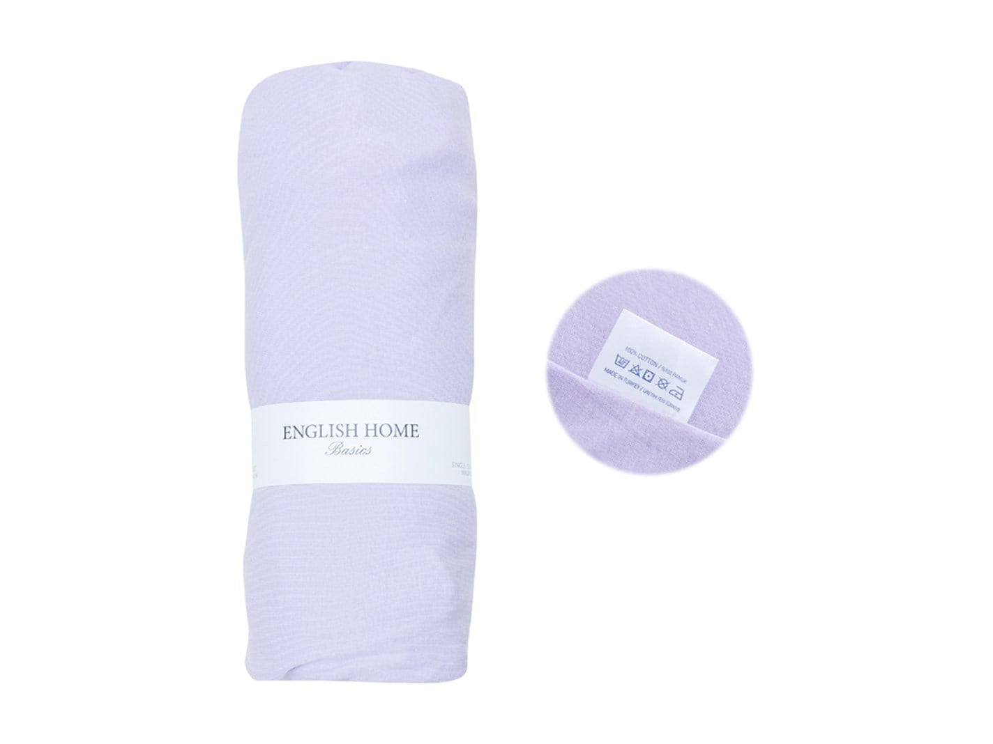 drept Vopsit simplu Pentru o persoana 100x200 cm Liliac.