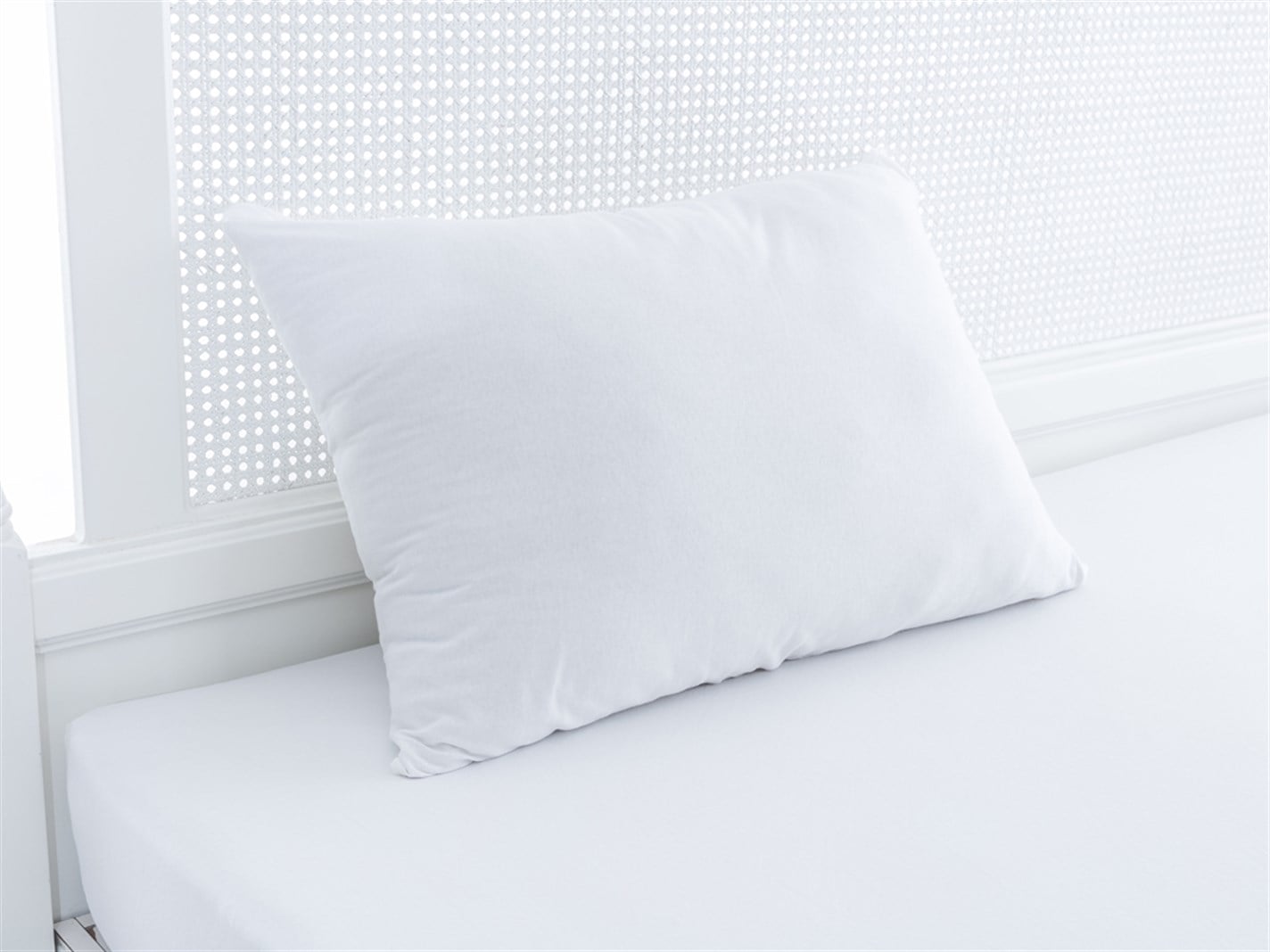 drept Vopsit simplu Pentru o persoana 100x200 cm Alb