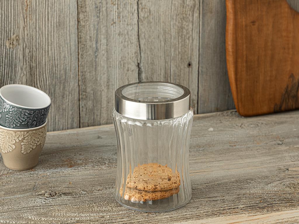 Duke Glass Borcan 1000 Ml Transparent
