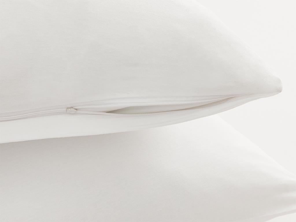 Duz Combed Cotton Double Person Fitted Sheet Set 160x200 cm White