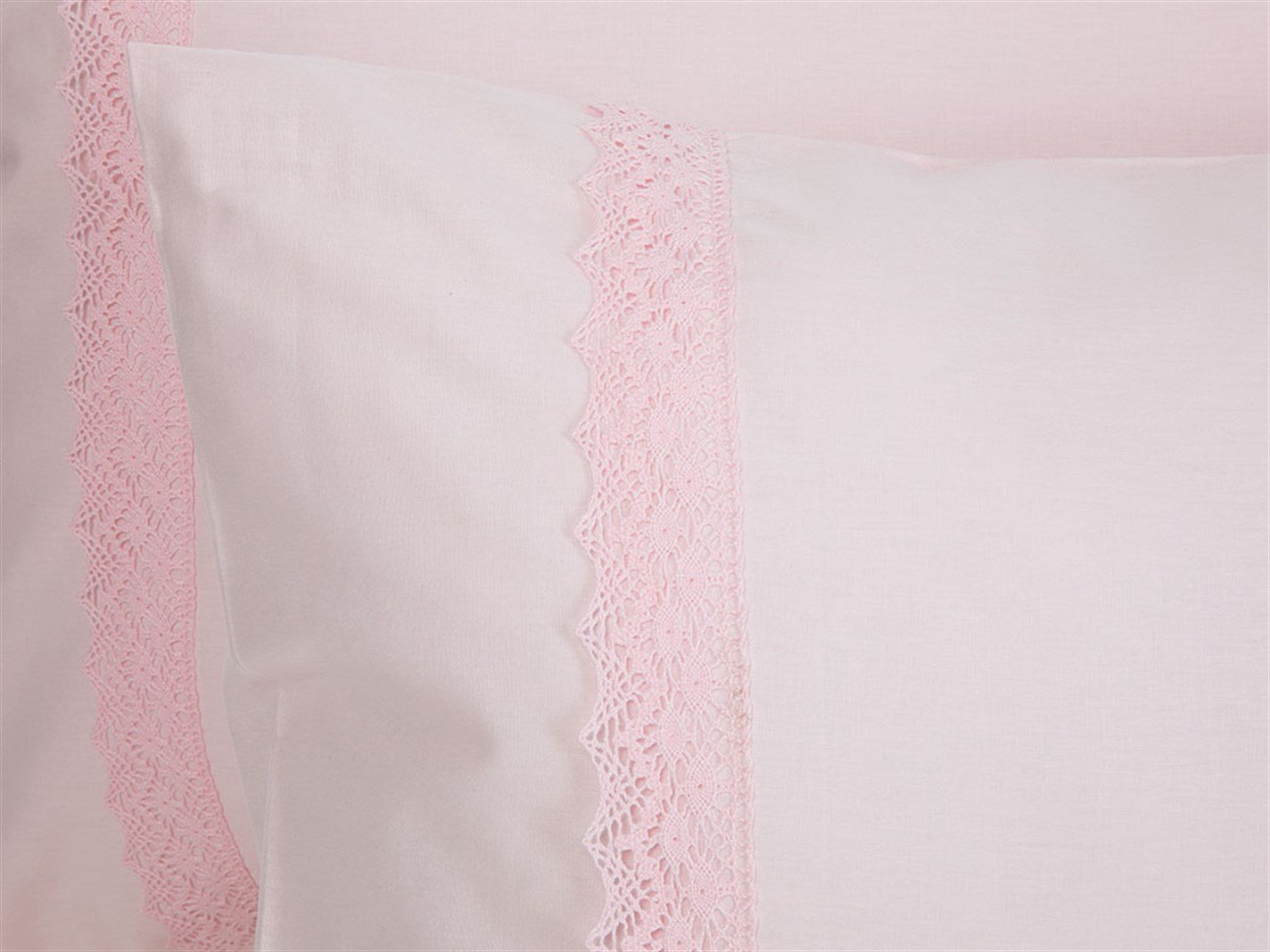 Elishia 57 Tel / 144 Numărul de fir 2 set 50x70 cm Roz