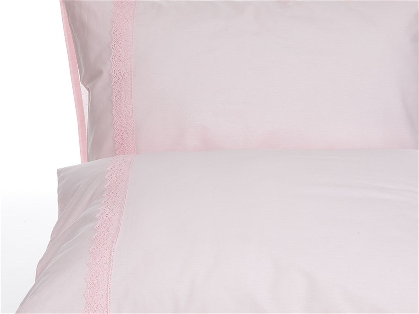 Elishia 57 Tel / 144 Numărul de fir 2 set 50x70 cm Roz