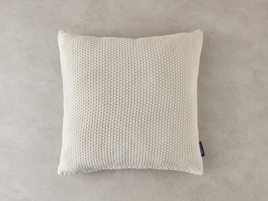Knitwear Cover Throw Pillows 45x45 cm LightStone