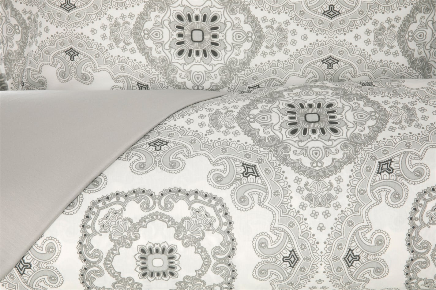 fantezie  Persoană dublă 200x220 cm Сиво