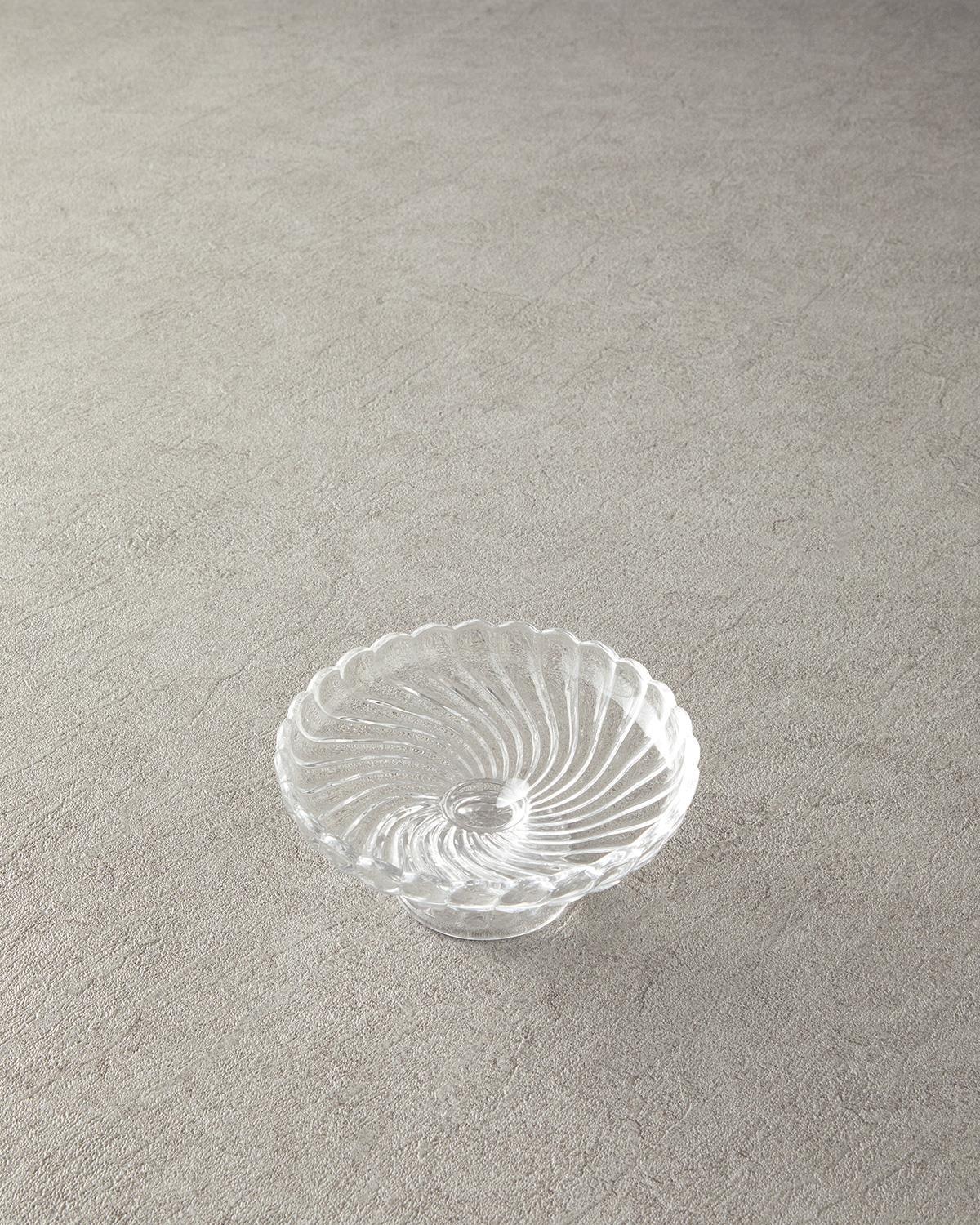 Fiona Glass With Feet Presenter 14,5 cm Transparent