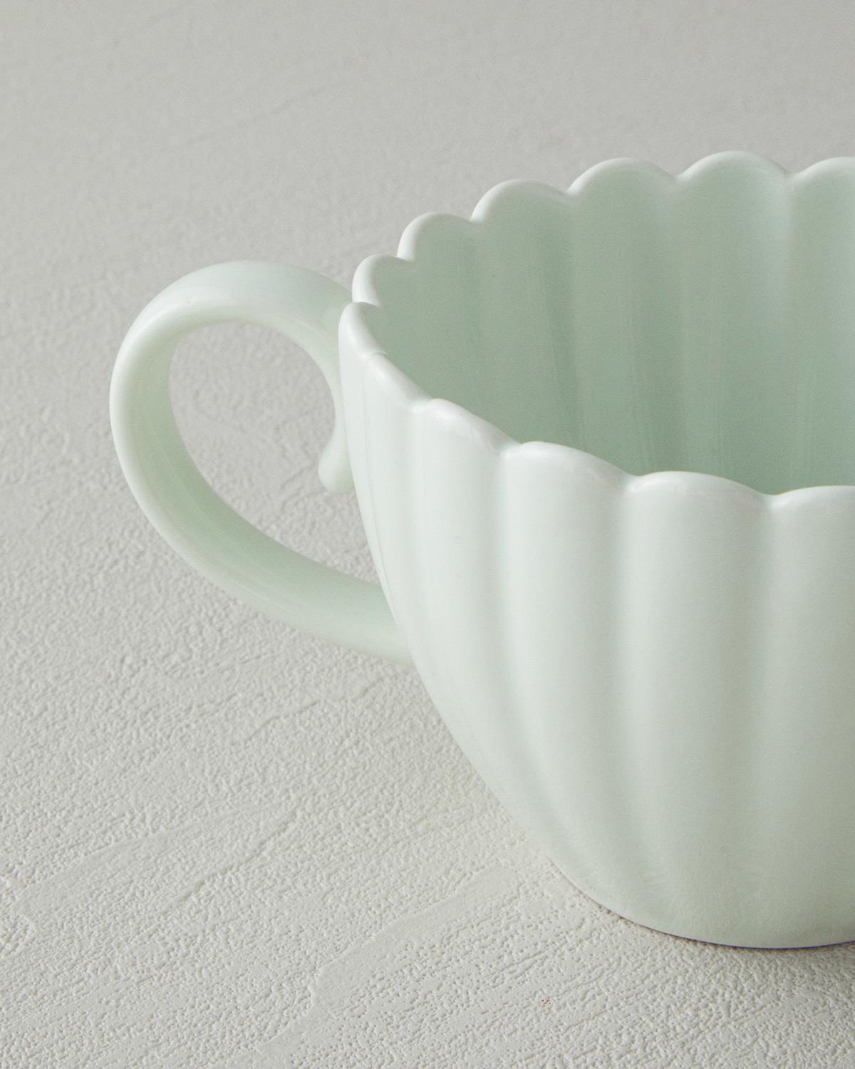 Fiore Porțelan Ceașcă 350 ml Mentă