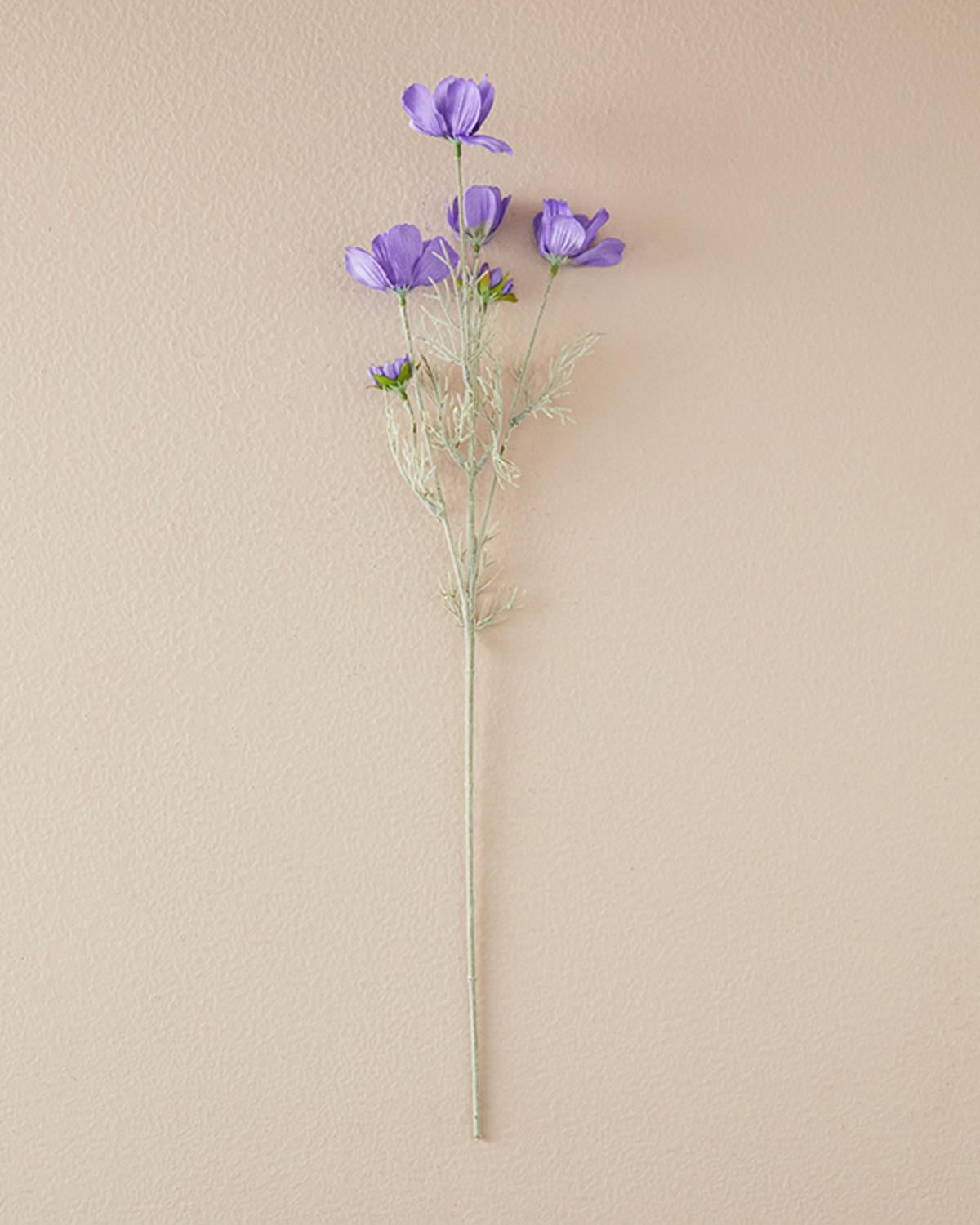 Floare artificiala, Daisy, plastic, 62 cm, mov