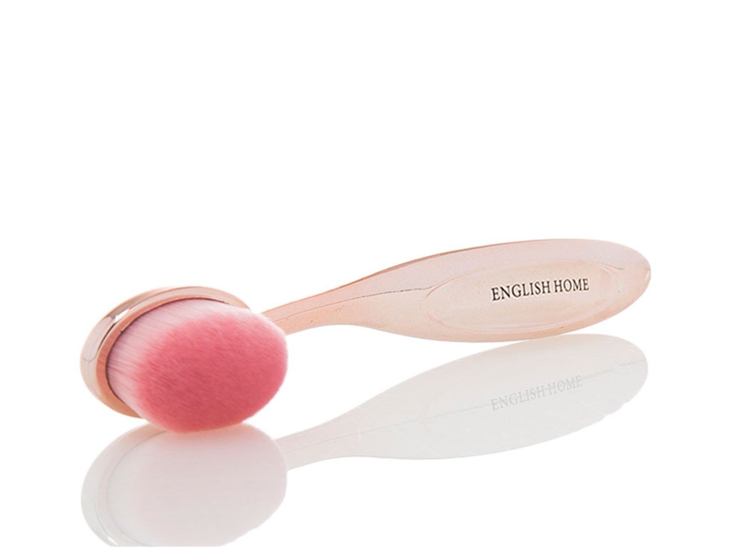 floare Cosmetic În formă ovală 24x4x3,5 cm Aur Roz