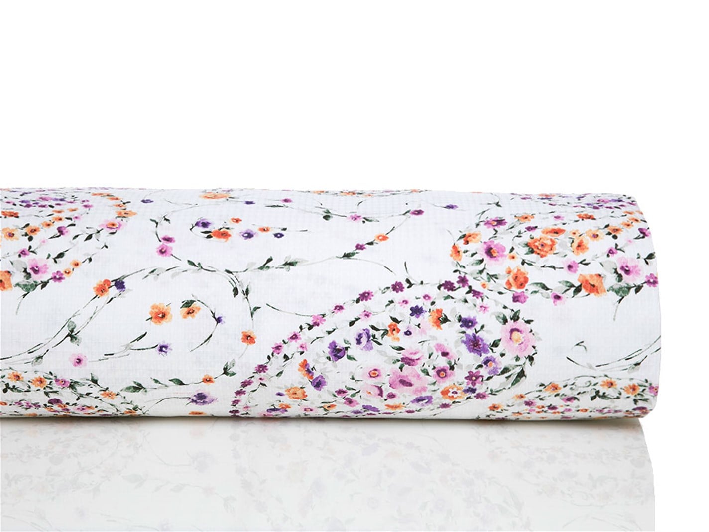 Flora paisley  Pentru o persoana 160x220 cm Liliac.