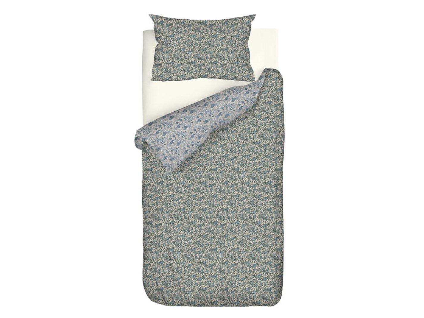 Flori de libertate 57 Tel / 144 Numărul de fir Pentru o persoana 160x220 cm Mint-lilac-roz