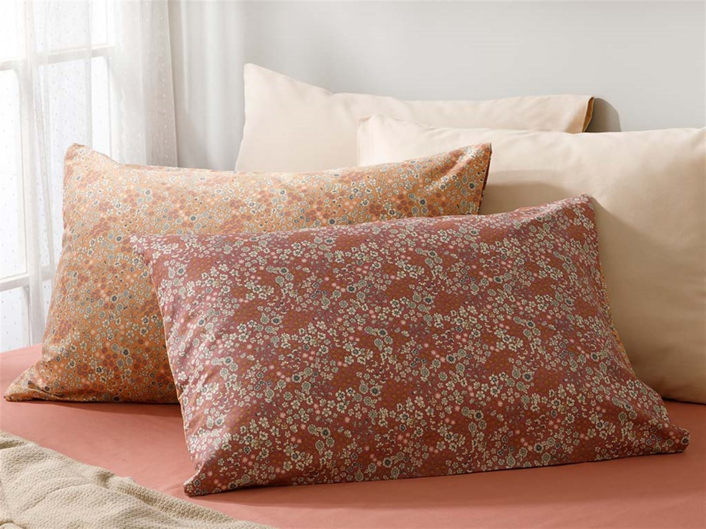 Flori de libertate 57 Tel / 144 Numărul de fir 2 set 50x70 cm Roz