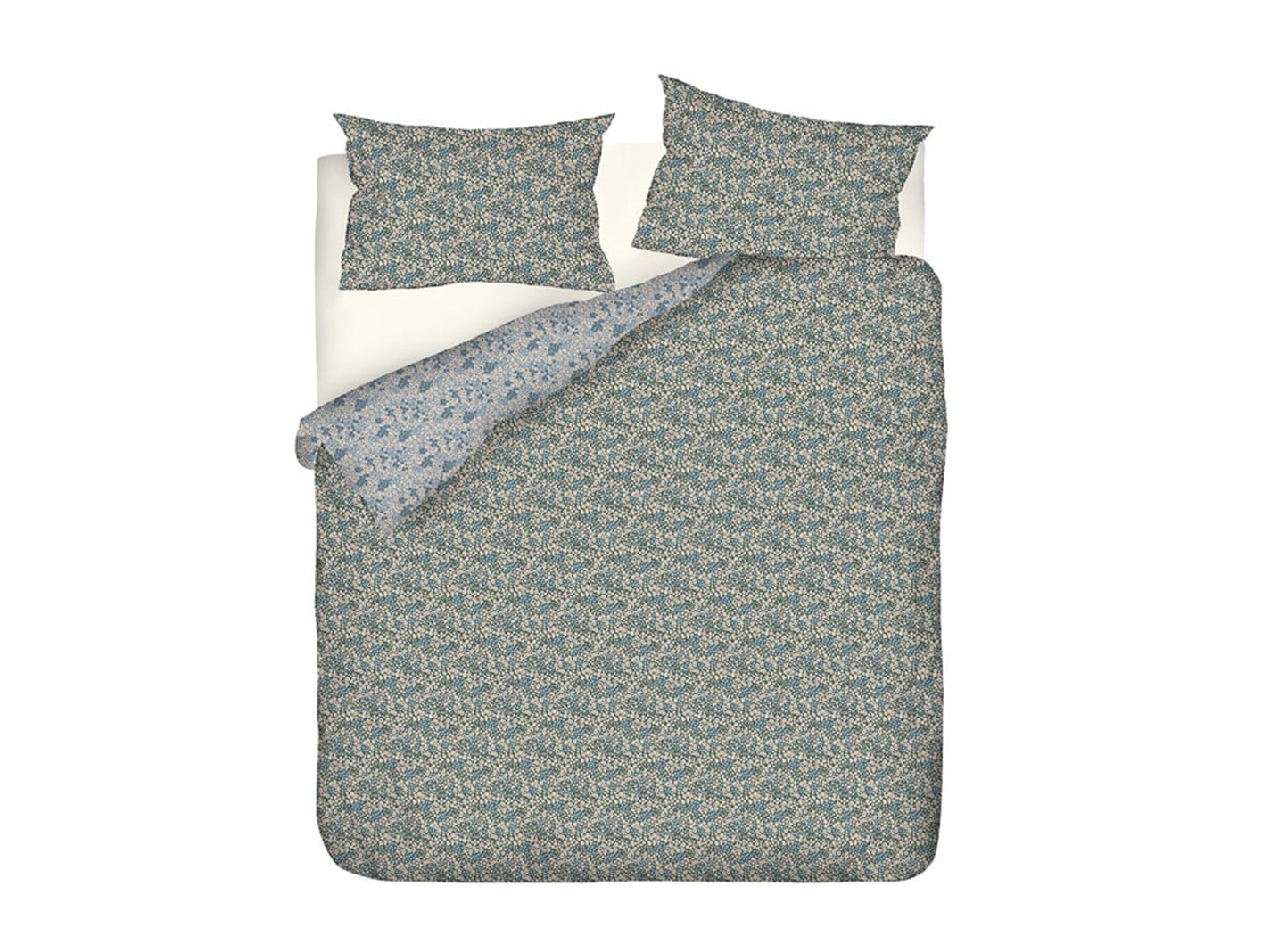 Flori de libertate 57 Tel / 144 Numărul de fir Persoană dublă 200x220 cm Mint-lilac-roz