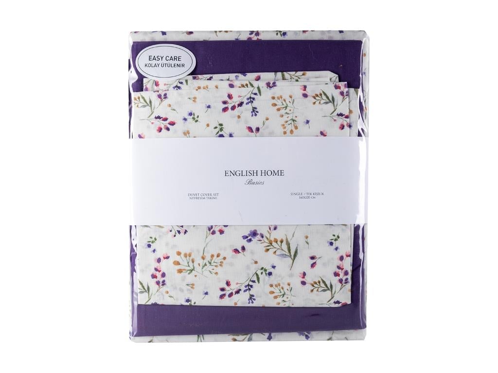 Flori de munte For One Person  SET LENJERIE DE PAT 160x220 cm Violet.