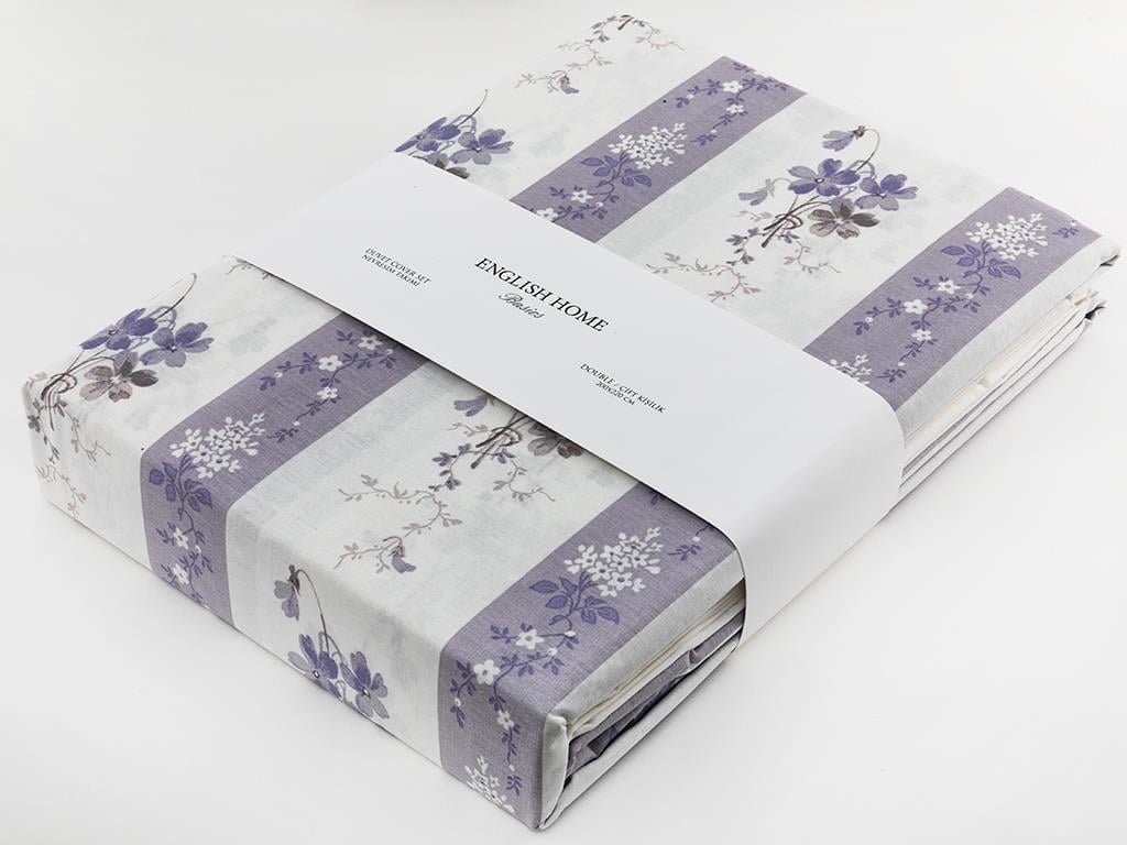 Flori posy Double Person  SET LENJERIE DE PAT 200x220 cm Lilac.