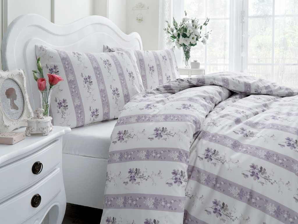 Flori posy For One Person  SET LENJERIE DE PAT 160x220 cm Lilac.